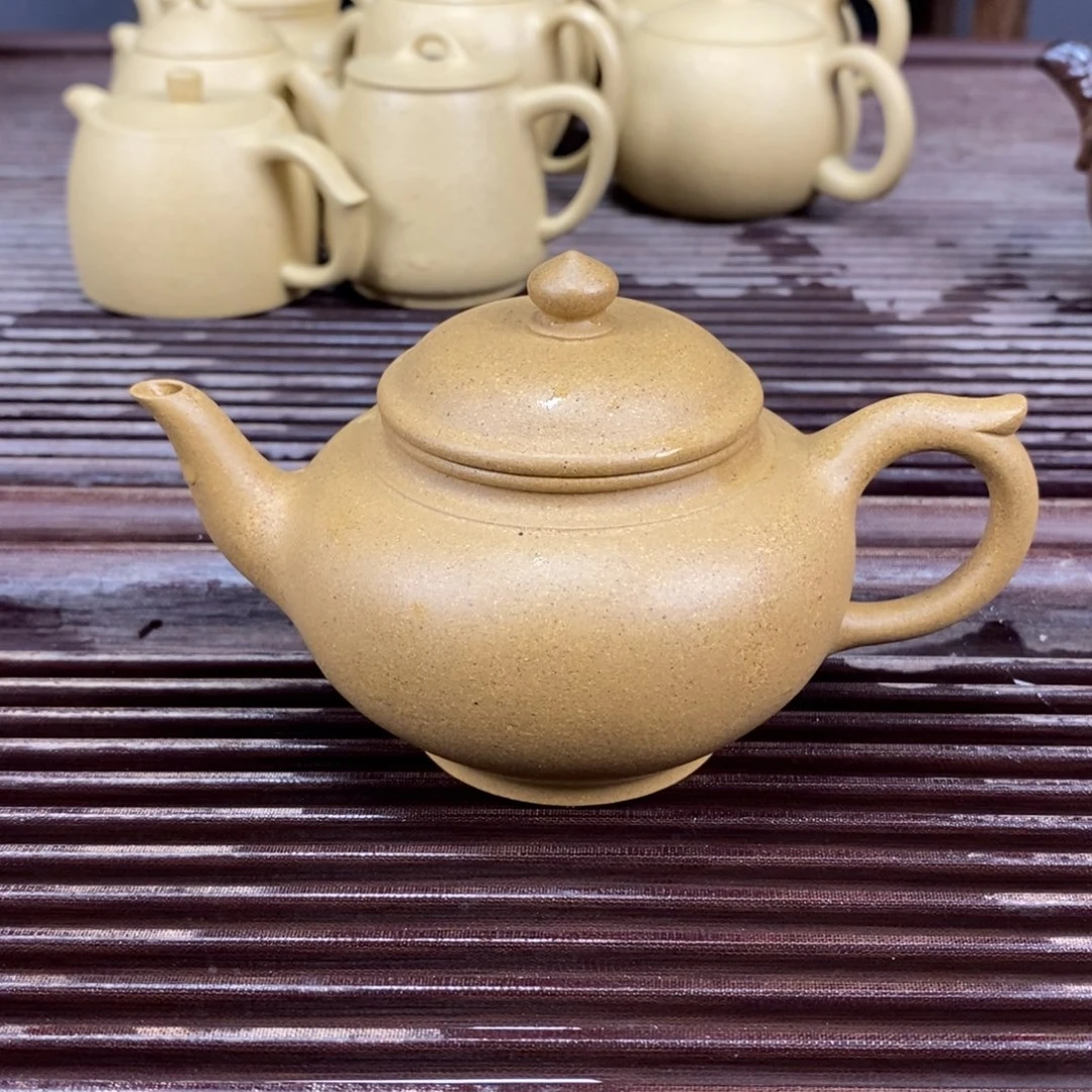 茶壶紫砂宜兴原矿紫砂壶全手工笑樱200