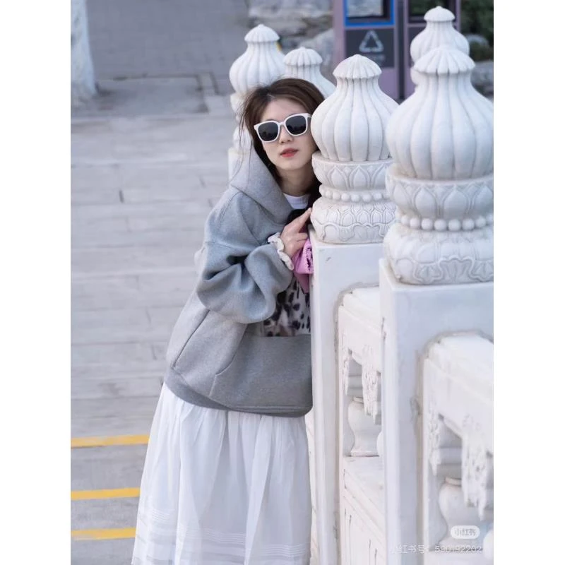 502064《现》韩版儿童春款宽松时尚百搭连帽洋气卫衣