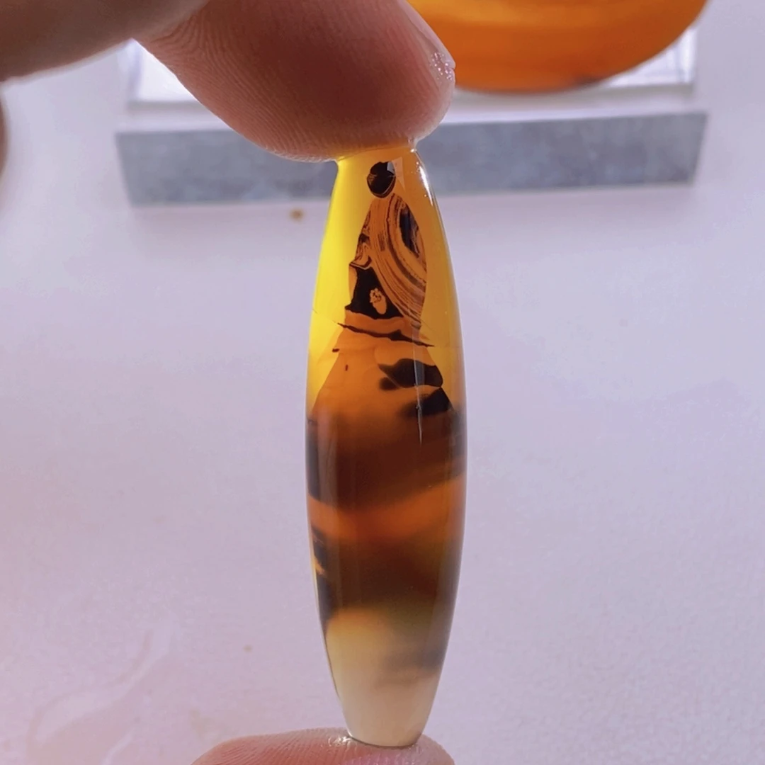 玛瑙/玉髓吊坠(不含链)未镶嵌715