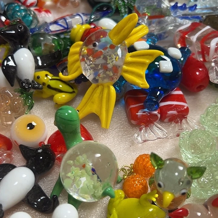 琉璃手工艺品小**妈摆件