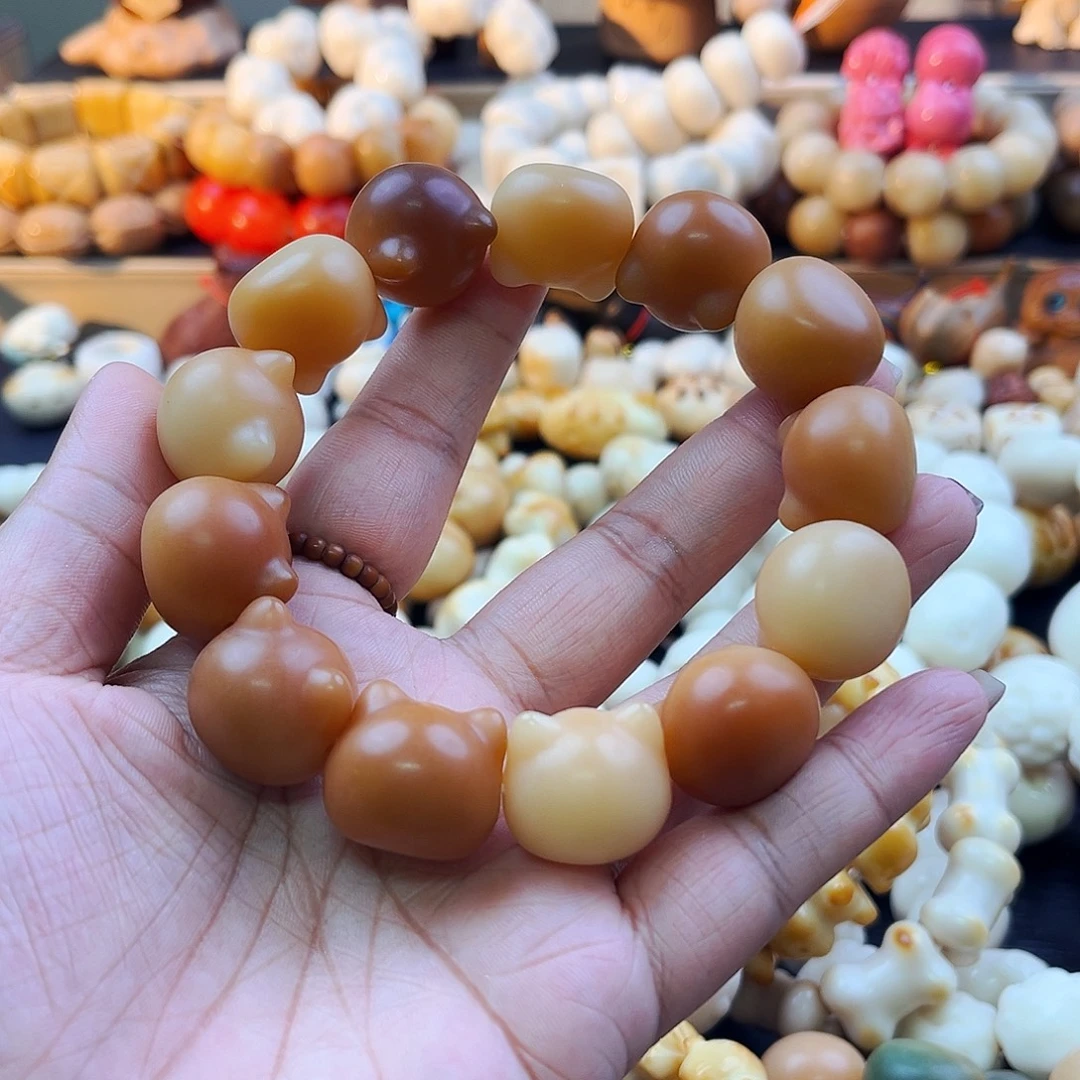 手串菩提根/象牙果菩提猫头