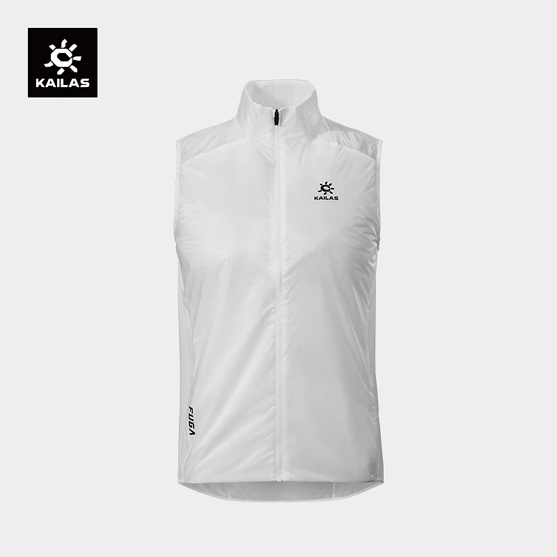 KAILAS凯乐石 FUGA轻量棉马甲抑菌散热户外越野跑山徒步棉服男款