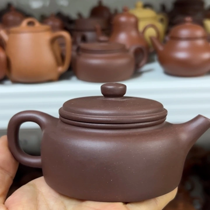 茶壶紫砂紫泥德中150cc