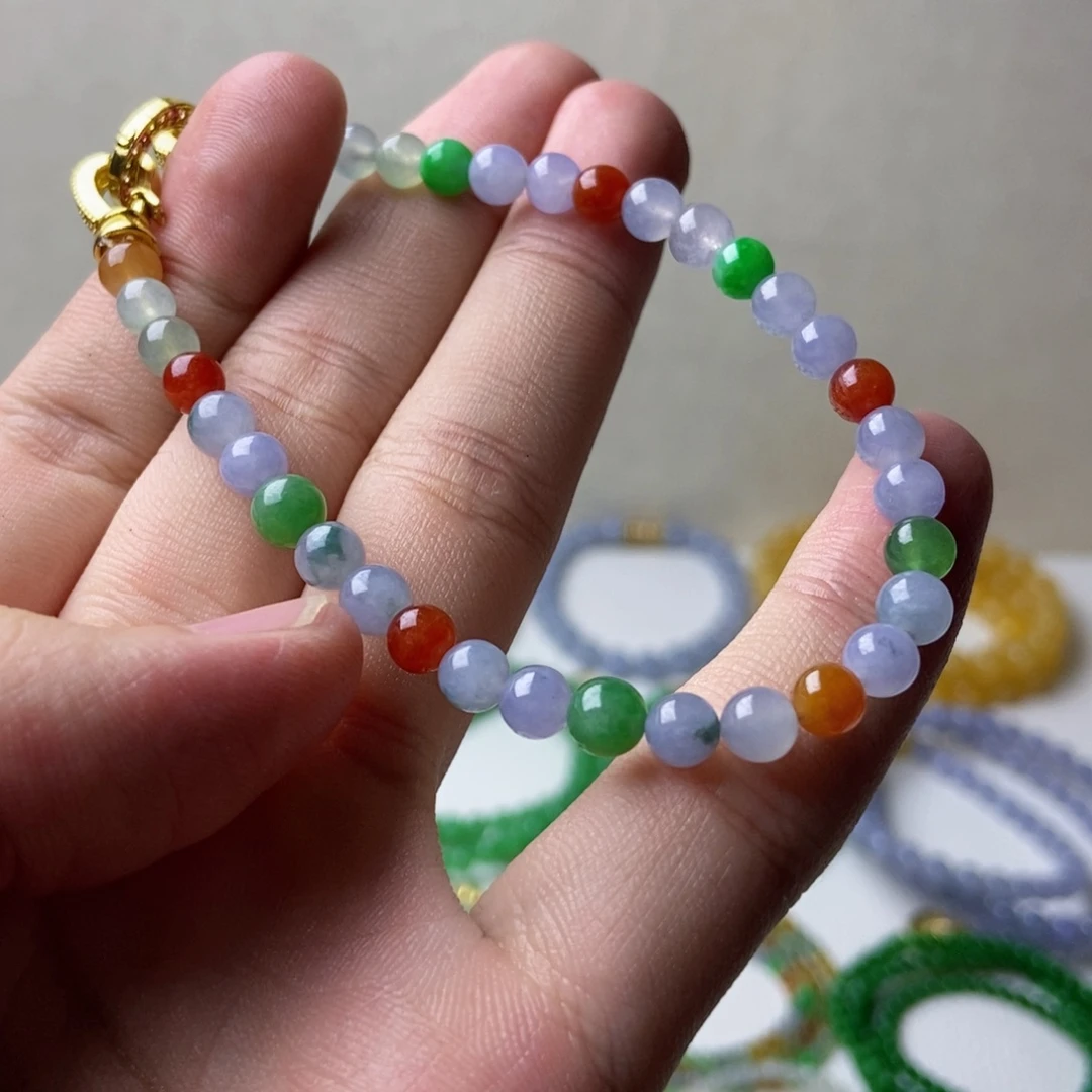 定制翡翠未镶嵌缅甸翡翠A货卡5.3