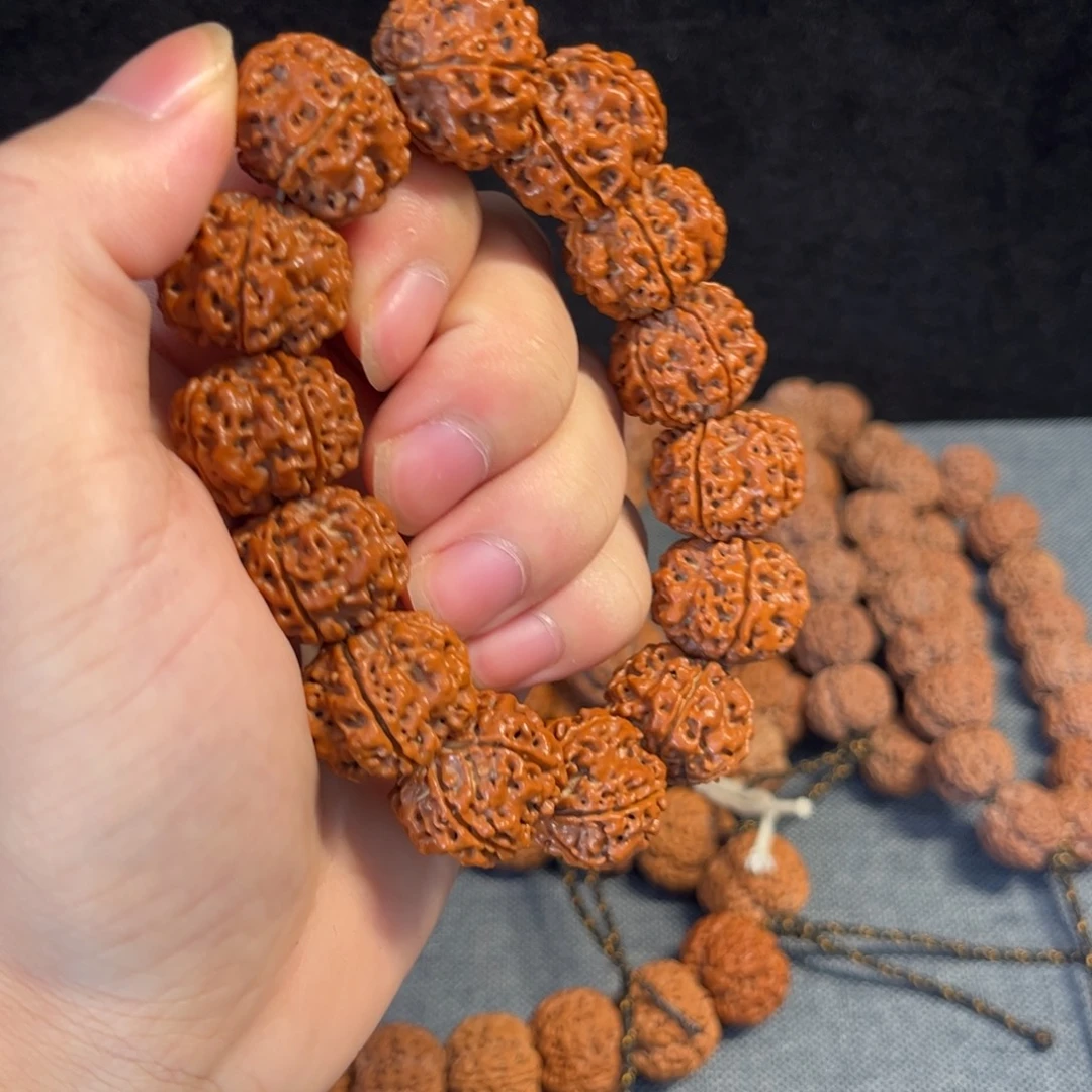 怪***心金刚菩提手串原生态21