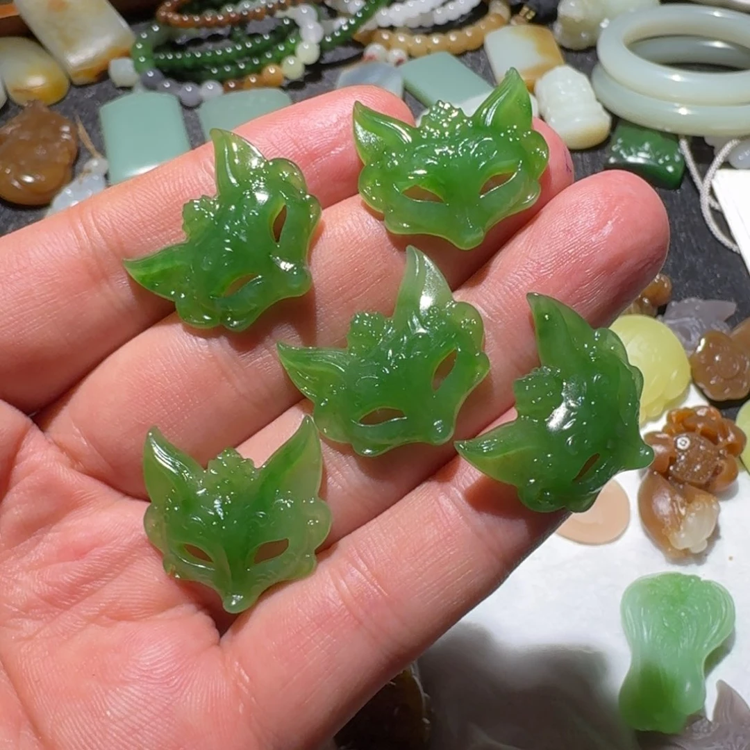 和田玉未镶嵌颈饰多样性选一