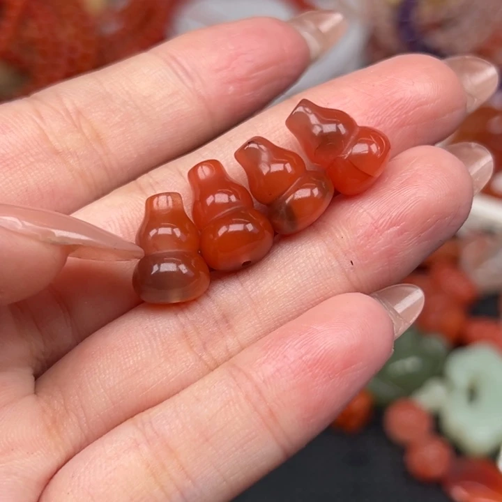 南红玛瑙未镶嵌吊坠(不含链)