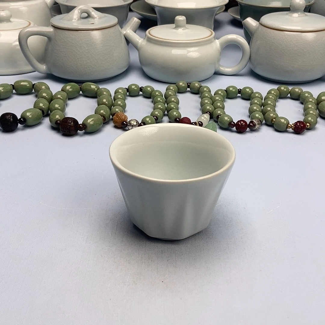 杯月白麦香杯原矿原釉原产地