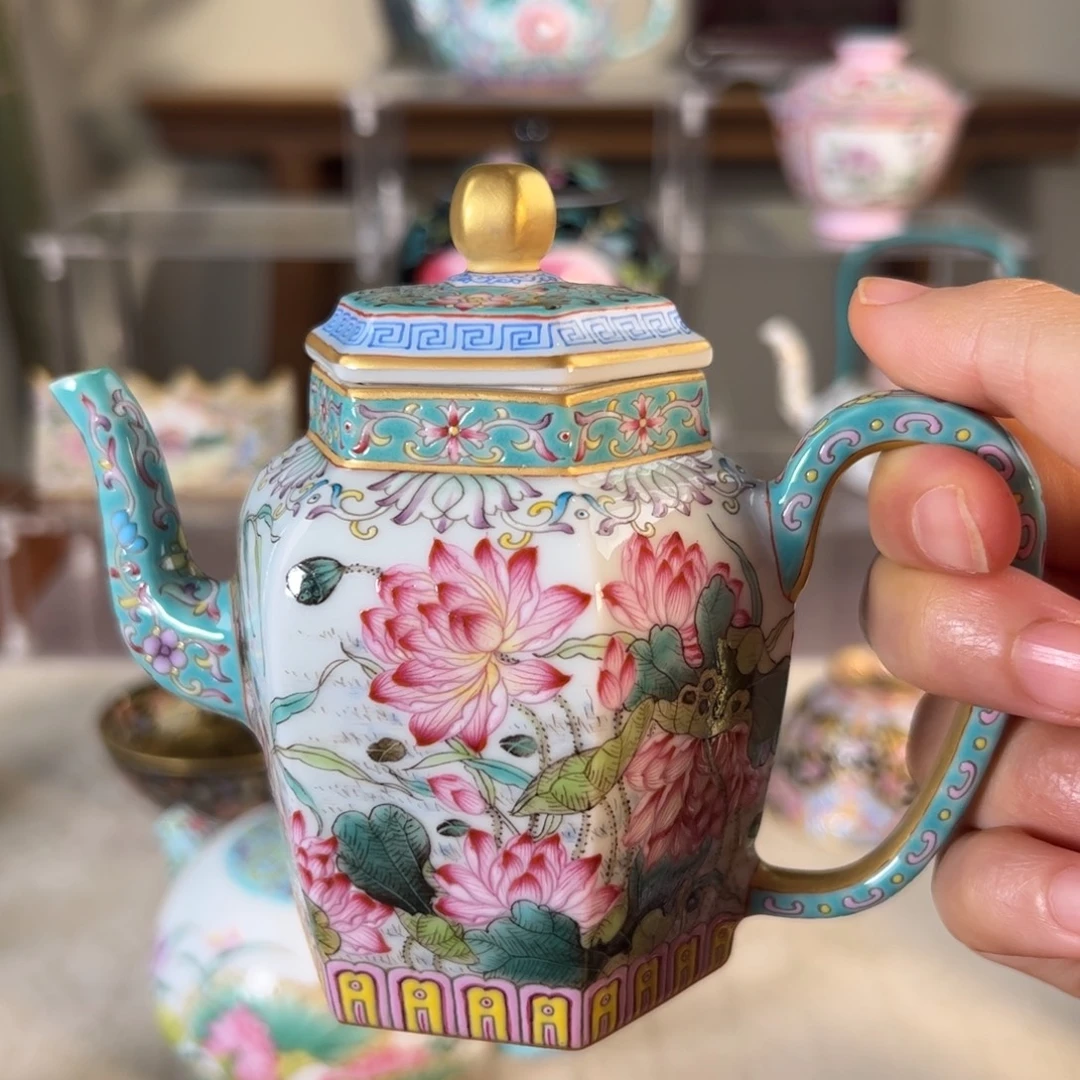 小***子纯手工手绘 高端茶器