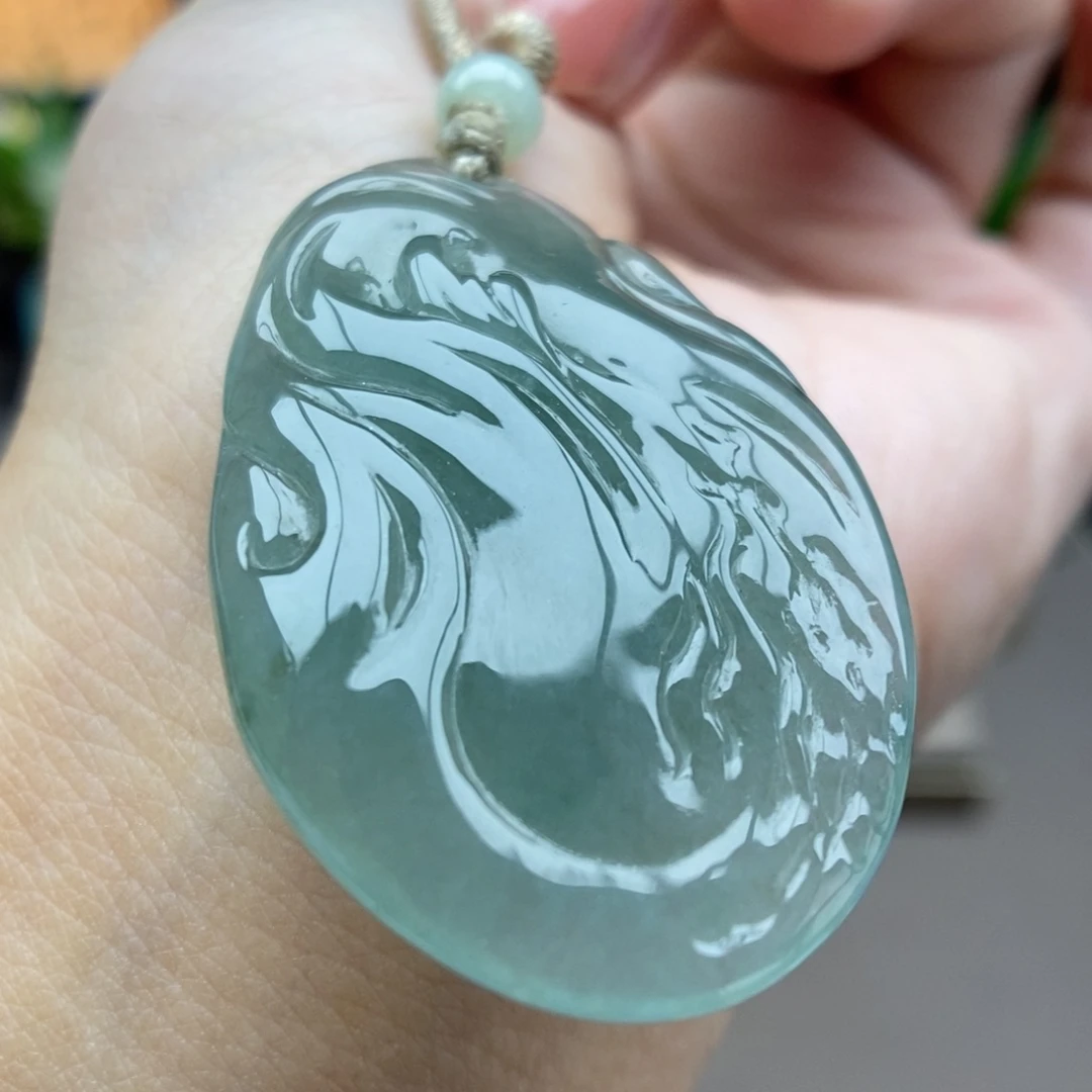 翡翠未镶嵌颈饰吊坠30