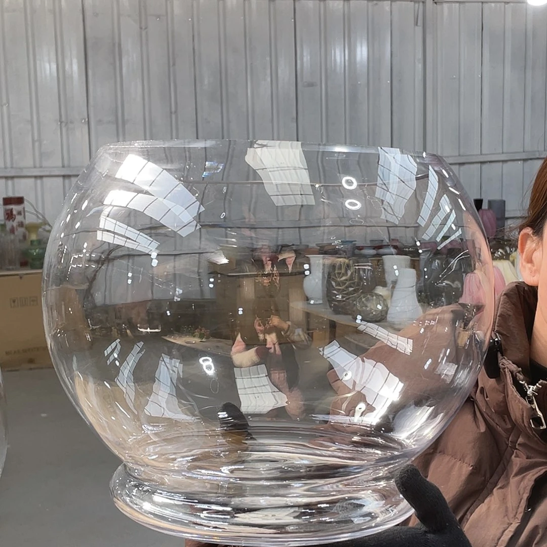 玻璃35地球➕篮子 福利花瓶