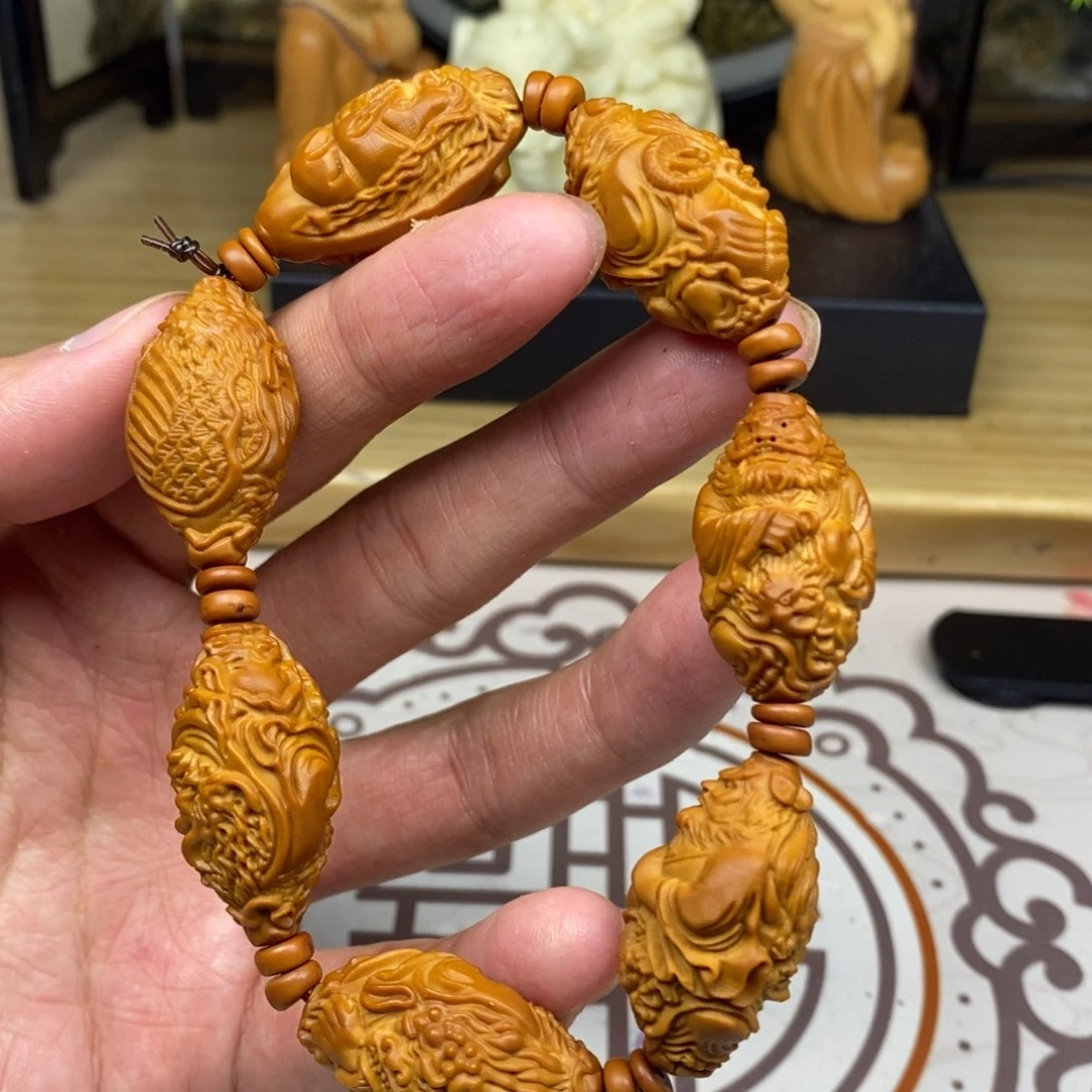 橄榄核手串/手链橄榄核雕工艺手串