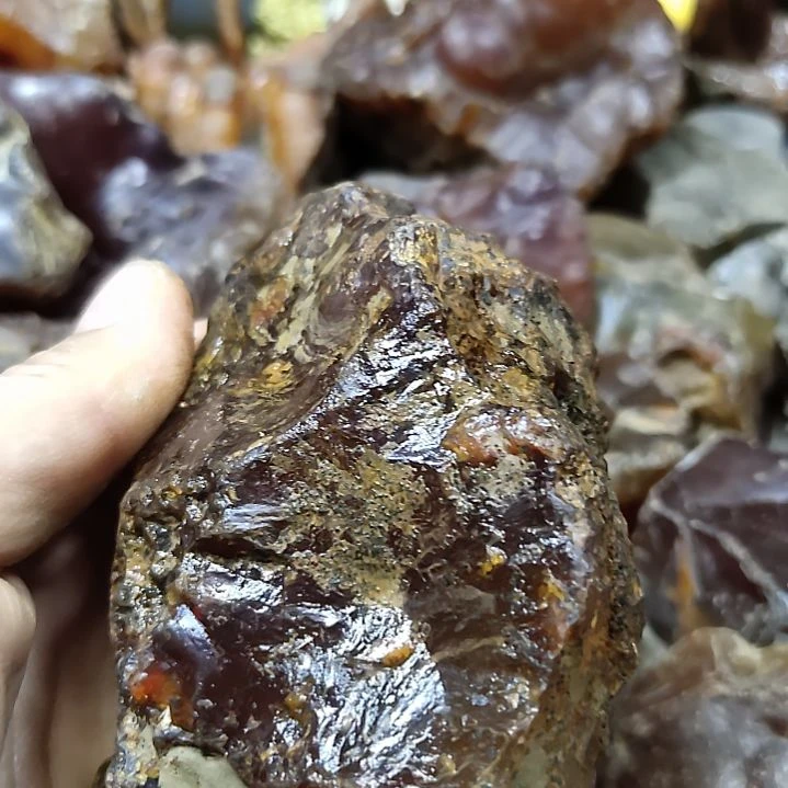 玛瑙/玉髓原石未镶嵌胡**生