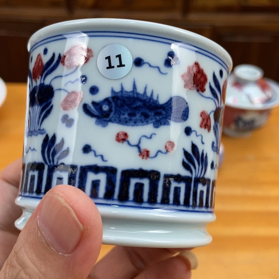 手绘茶具现代品非古董