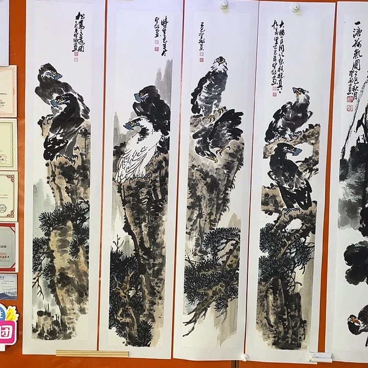 国画张圣敏先生纯手绘作品