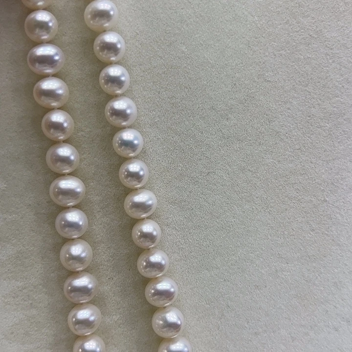 银S925镶嵌淡水珍珠颈饰➕9.10高品极光炫彩