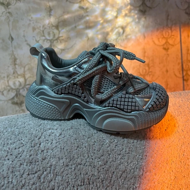 新款老爹鞋小众休闲运动鞋厚底增高女鞋潮鞋25-03