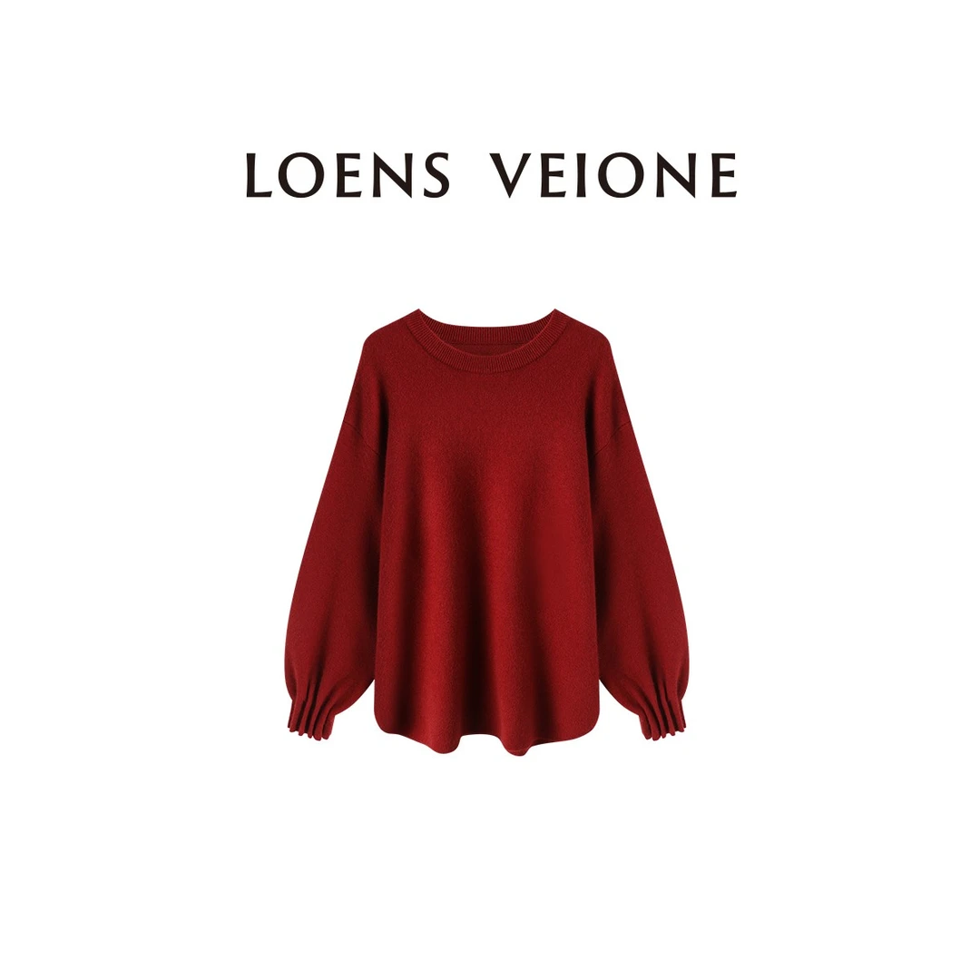 LOENS VEIONE/罗拉【浣浣+兔毛+羊毛】羊毛衫24CVDA0506N