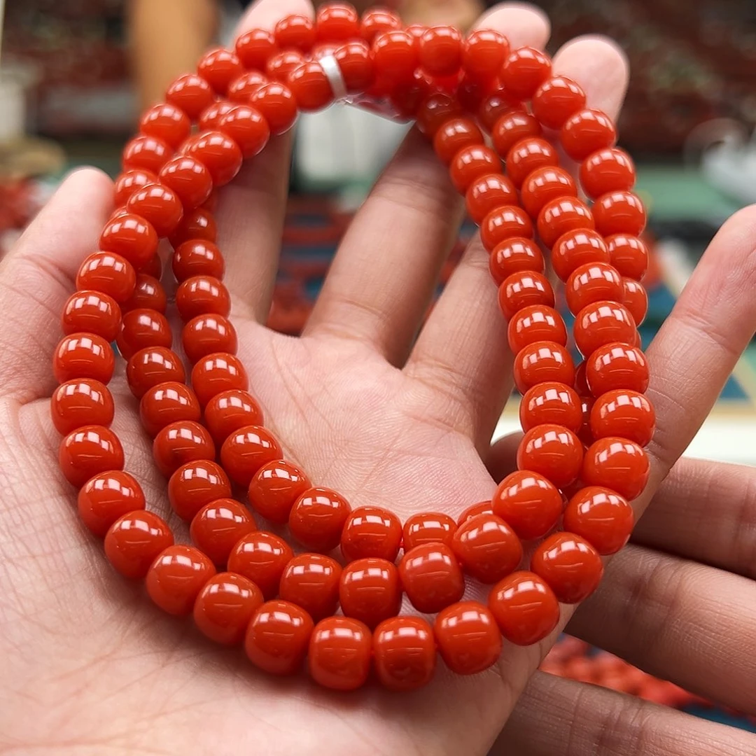 手链未镶嵌南红玛瑙保山传承级南红8