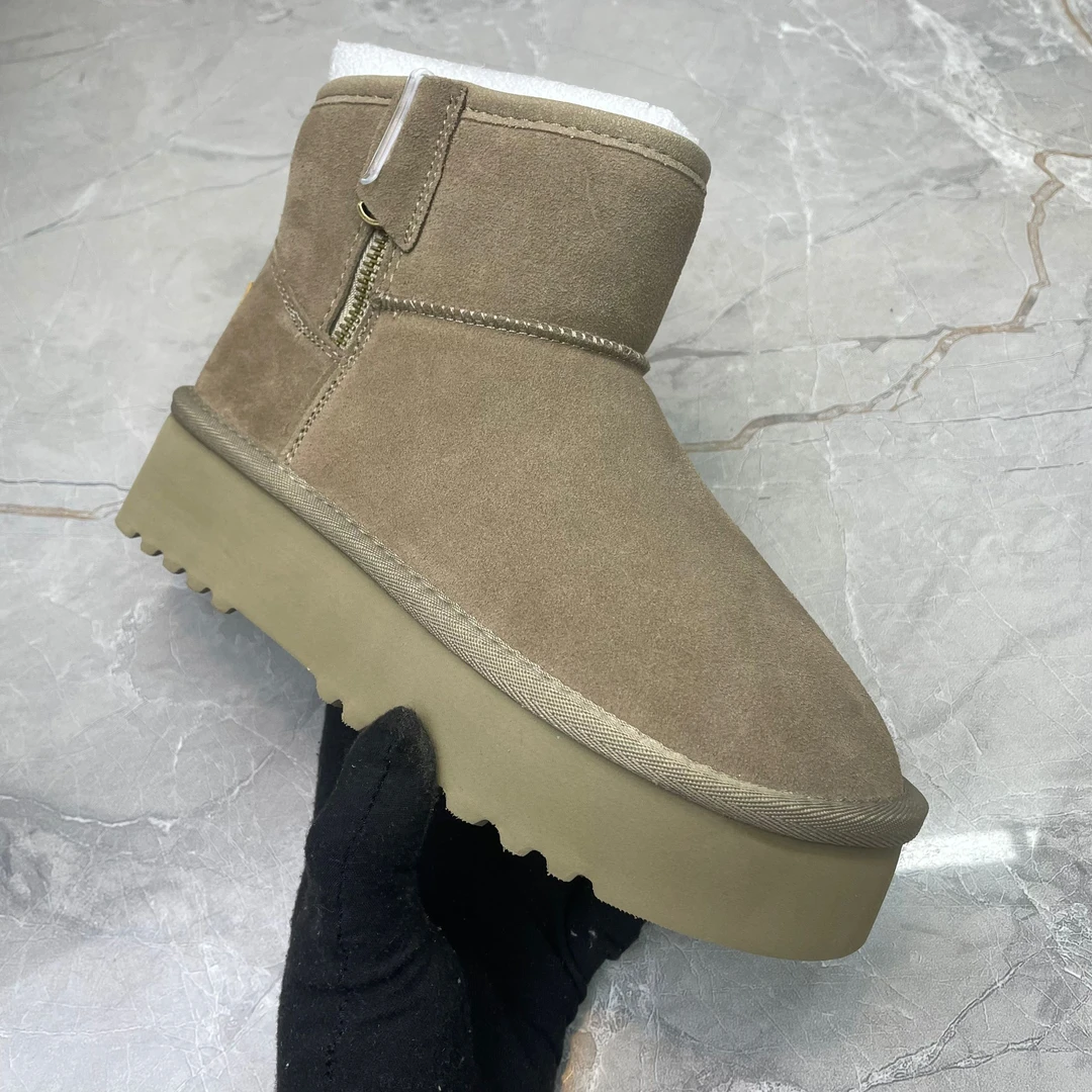 d（孤品）40码雪地靴牛皮)54890