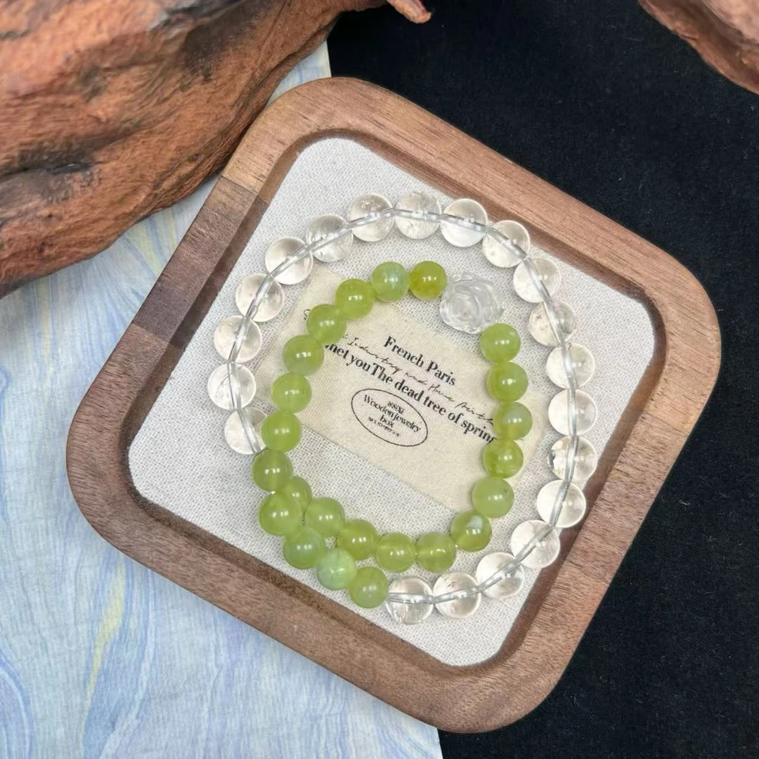 【生生不息】TGS天然水晶手串原创设计 K78