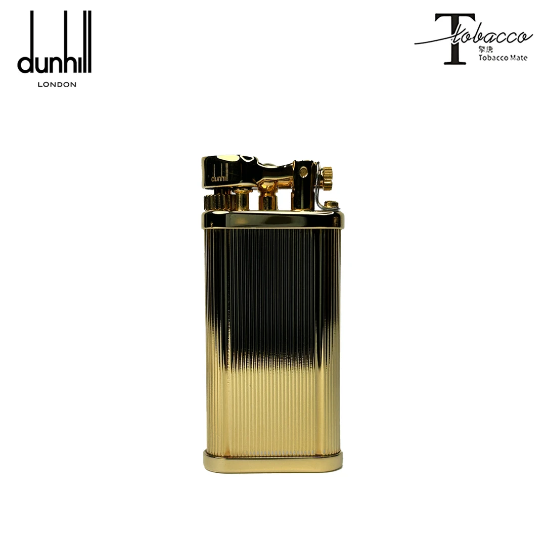 官方正品英国进口The White Spot抬臂式高档竖条纹雪茄斜火打火机