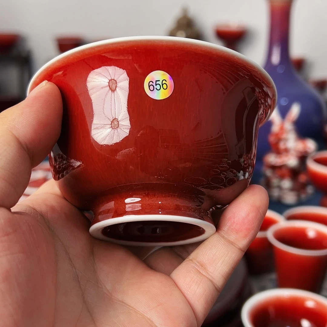 景德镇陶瓷原矿郎红茶具