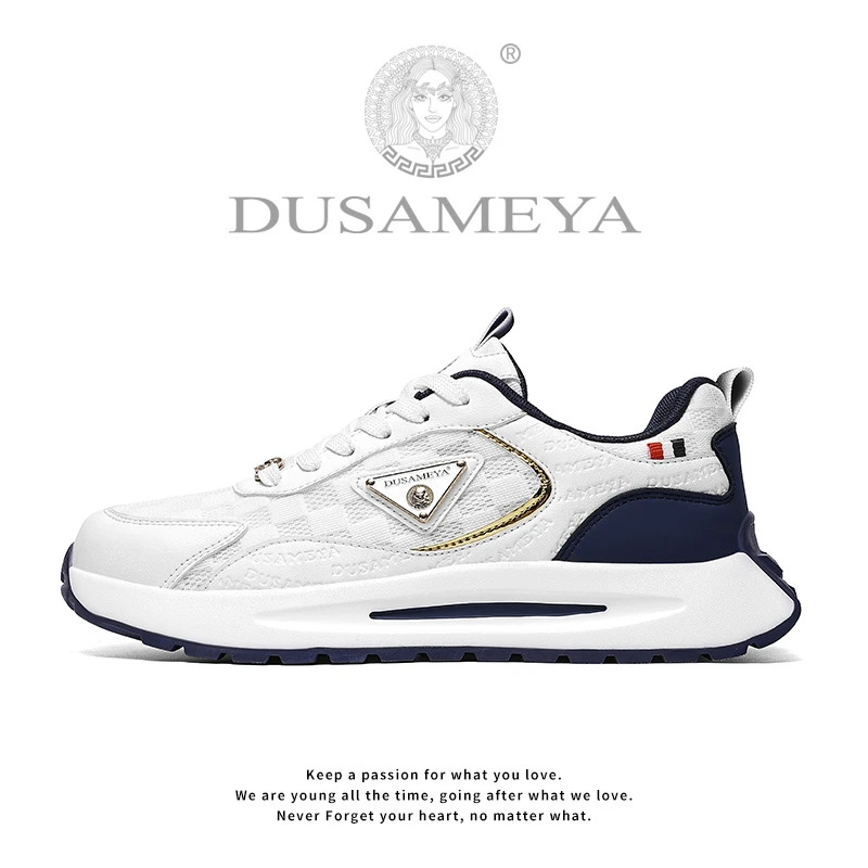 DUSAMEYA/杜莎米娅2025冰丝网面春季新款轻奢时尚百搭运动休闲鞋