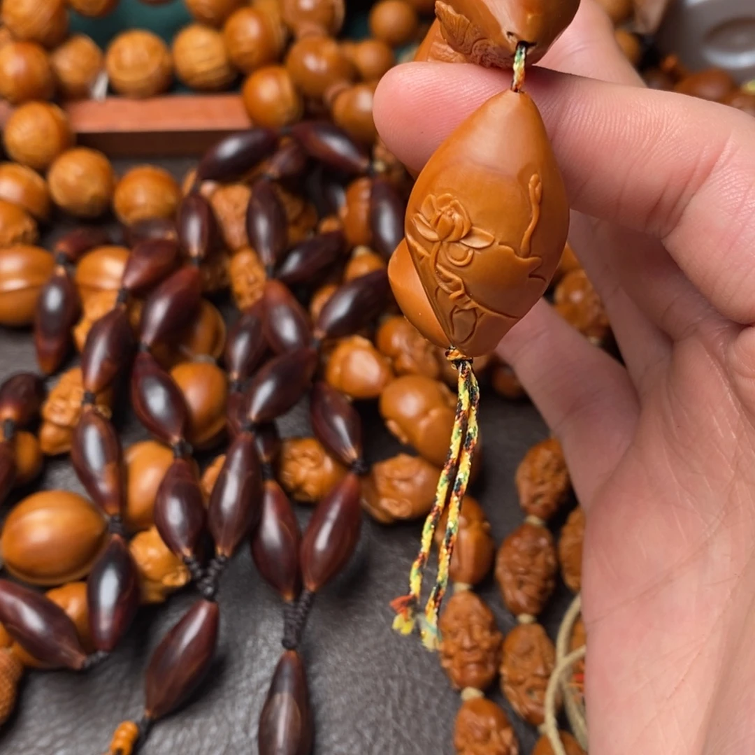 橄榄核吊坠茁***穗橄榄核