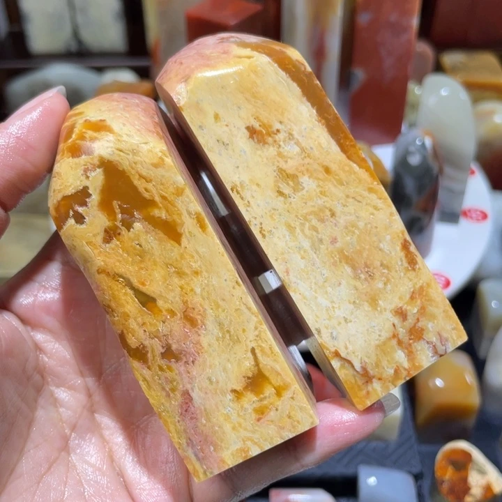 寿山石印石素章印章