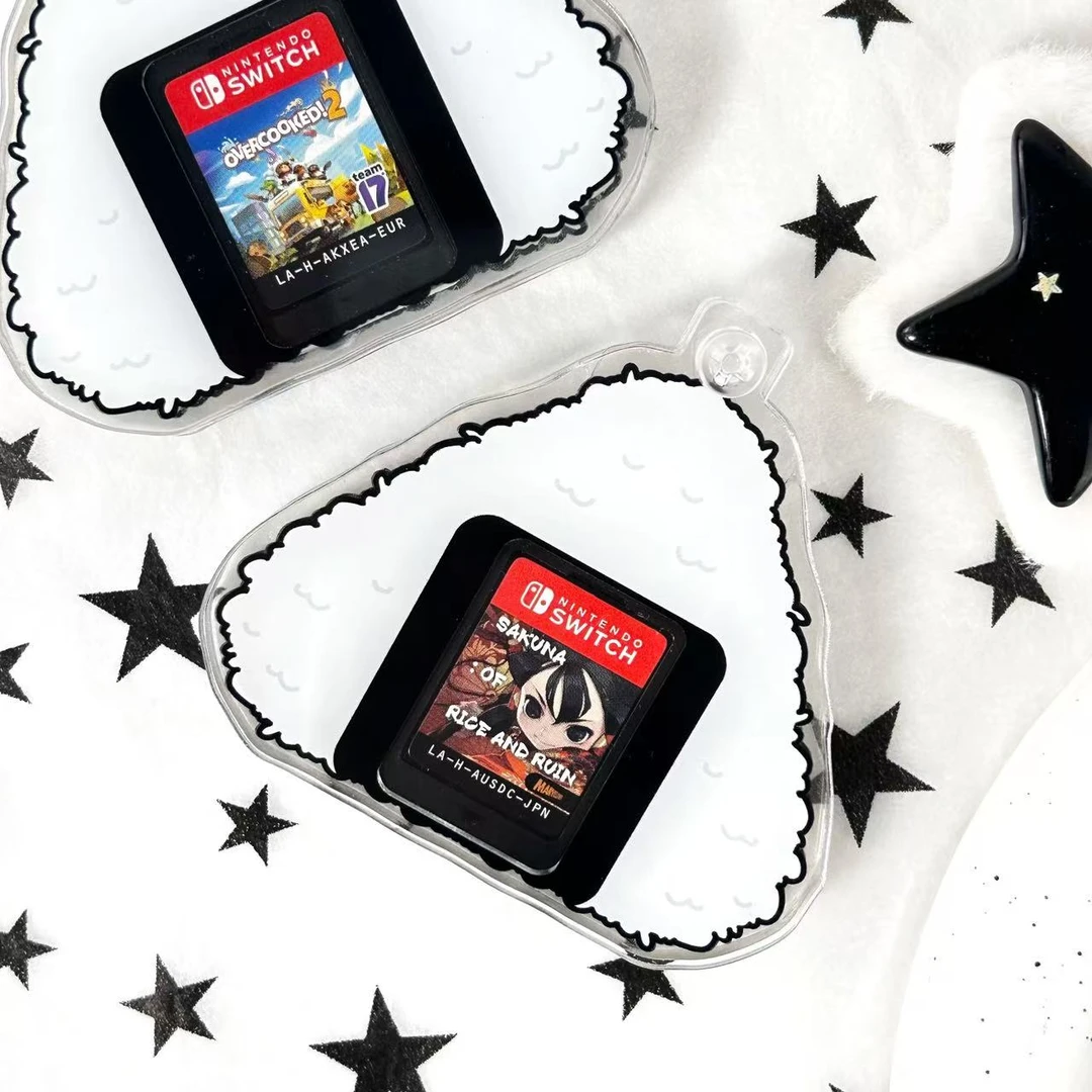 【MoonMong】饭团卡带挂件谷美道具亚克力摆件周边二次元配件