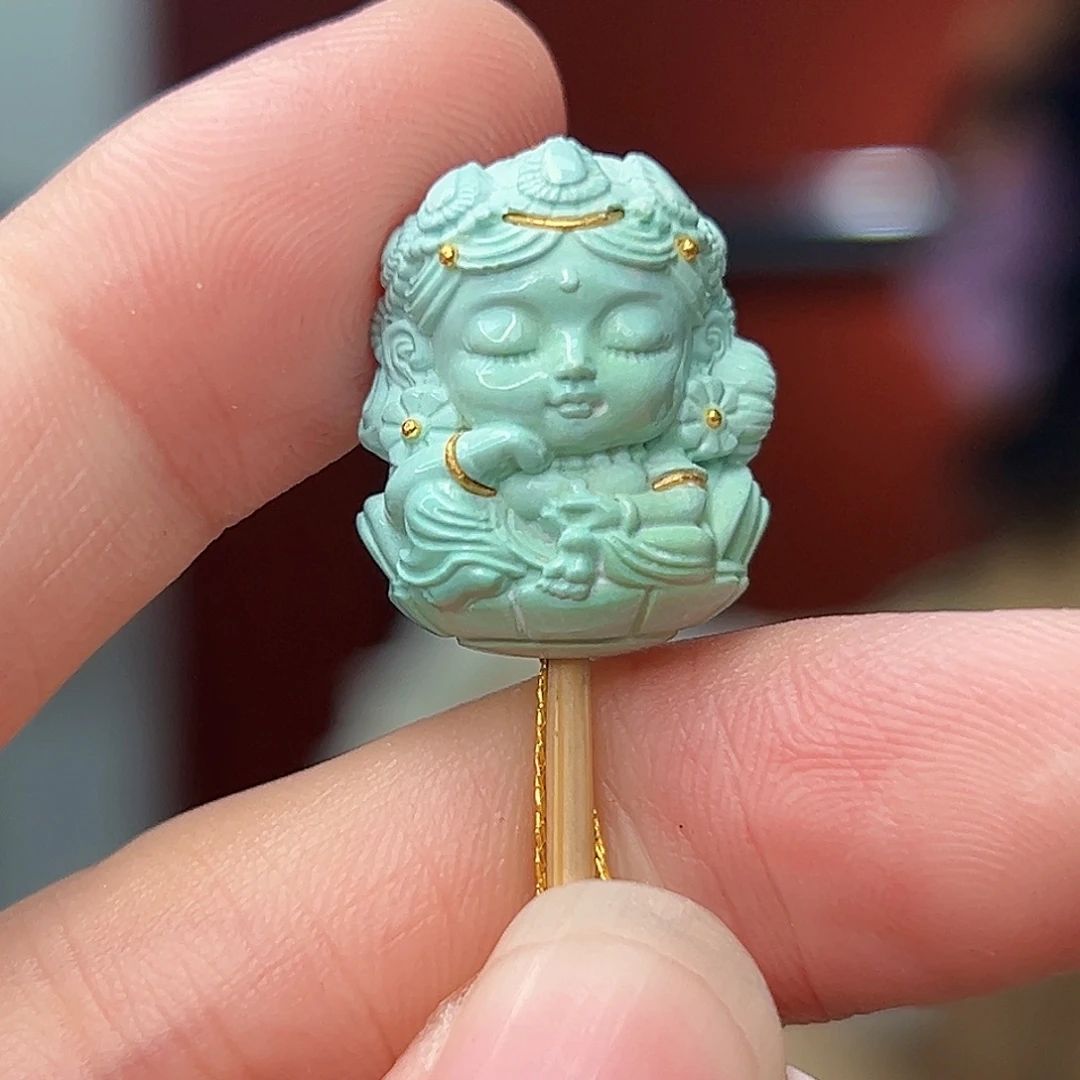 未镶嵌绿松石珠宝奇石