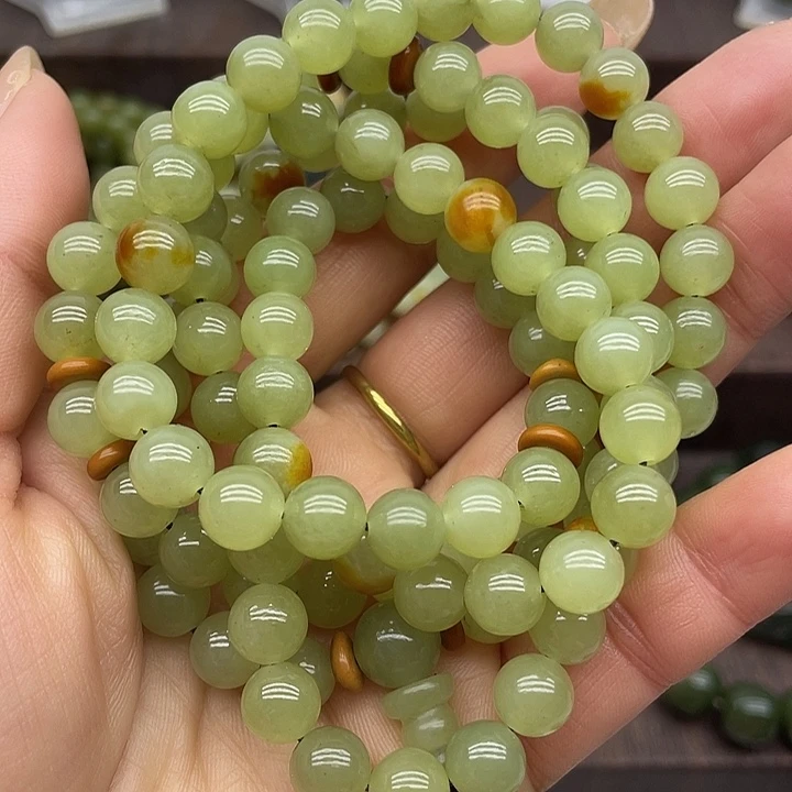 岫岩河磨玉（透闪石质玉）未镶嵌颈饰