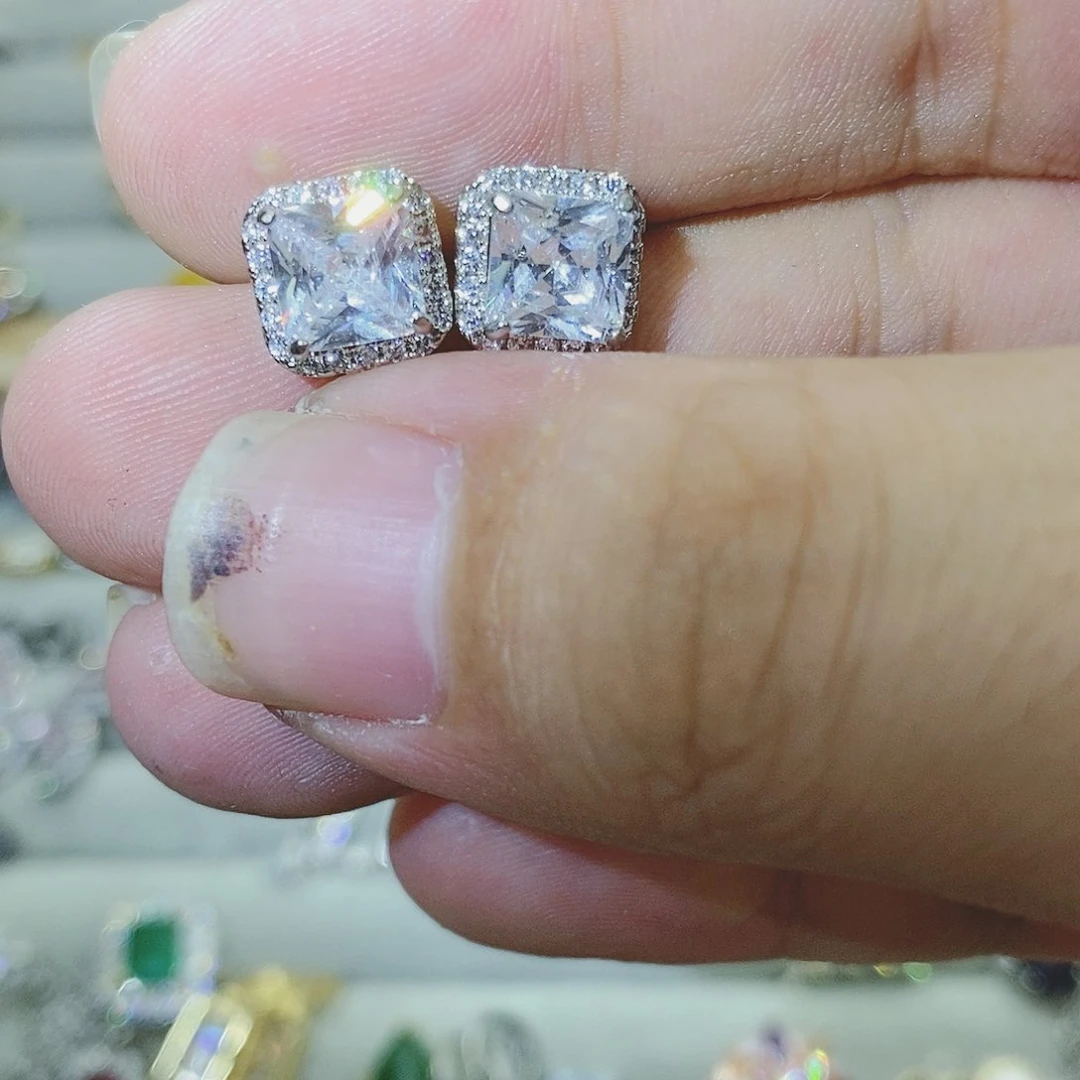 【闪购商品】水晶戒指银S925镶嵌