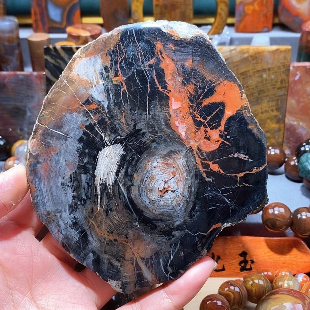 硅化玉天然北票硅化玉原石未镶嵌