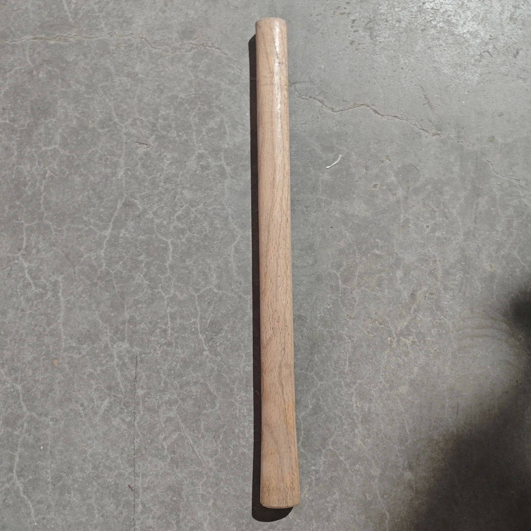 直播间青冈木镐把有瑕疵可正常用