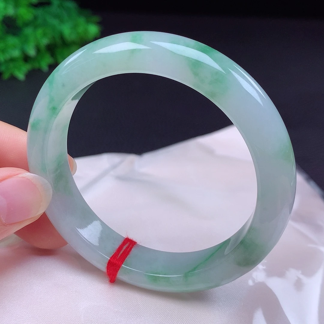 翡翠未镶嵌手镯56圈431212