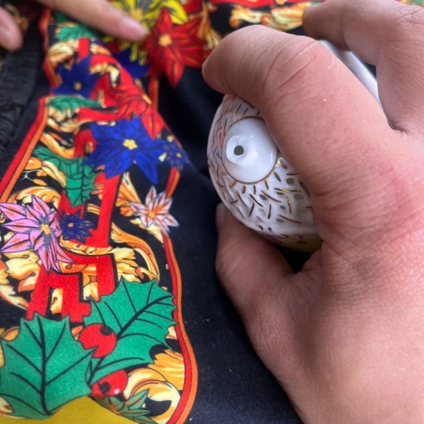 抱抱陶瓷摆件00000