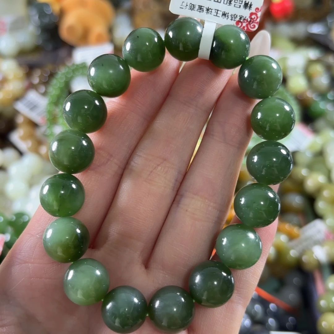 和田玉未镶嵌手链452