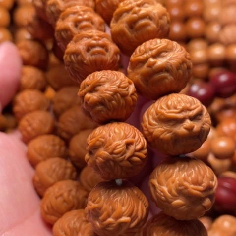 猴头核桃手串鸟**香悟空