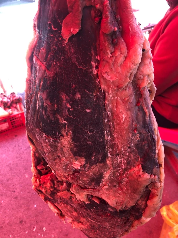 昭通小黄牛清真牛干巴、腌肉