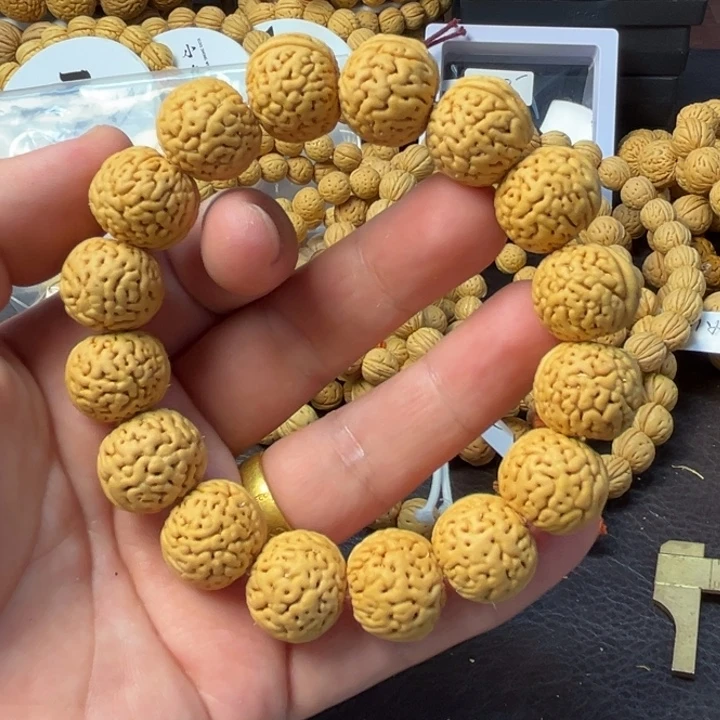 手串桃核17尺寸蜂窝金豆