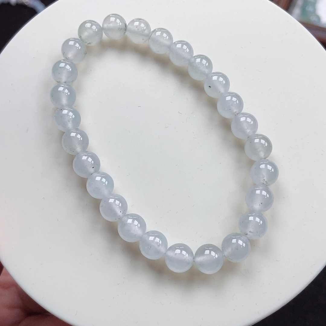 翡翠未镶嵌手串卡7