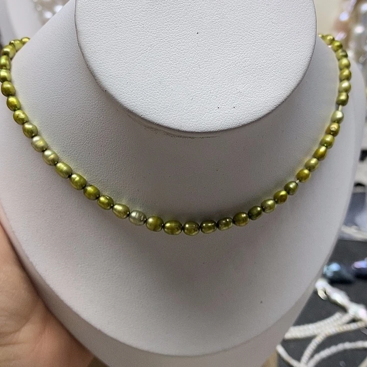 淡水珍珠未镶嵌颈饰