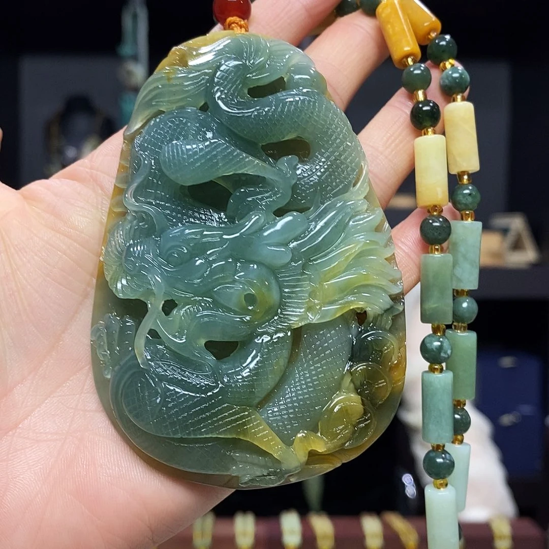 岫玉挂件吊坠未镶嵌