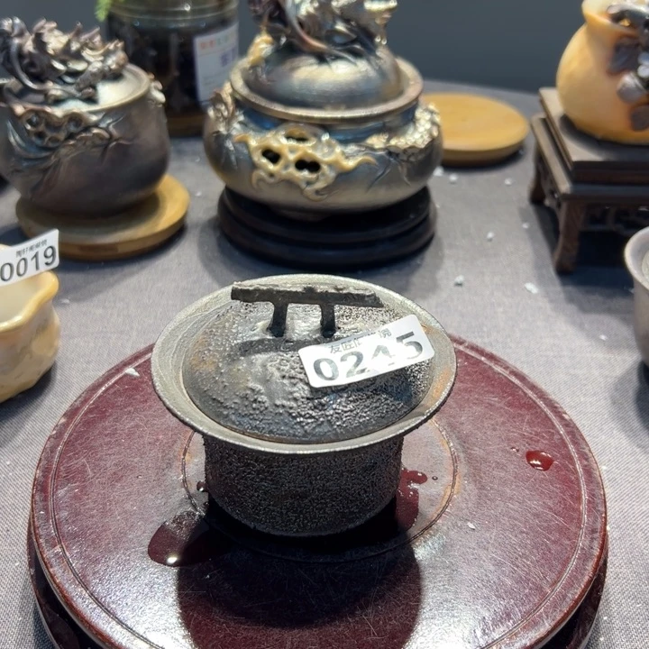 柴烧茶器，纯手工制作