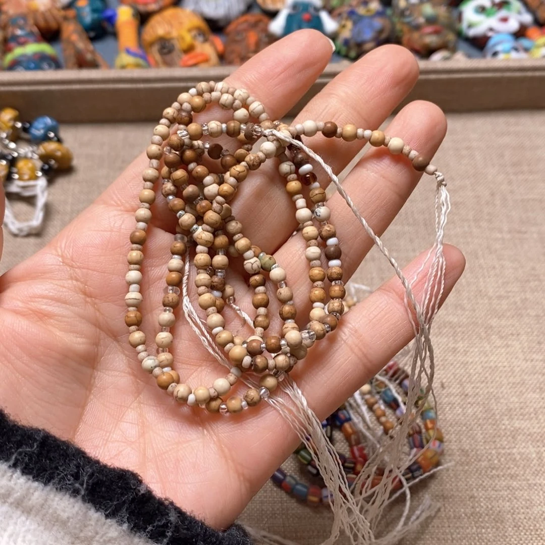 琉璃颈饰印度尼西亚nice拍