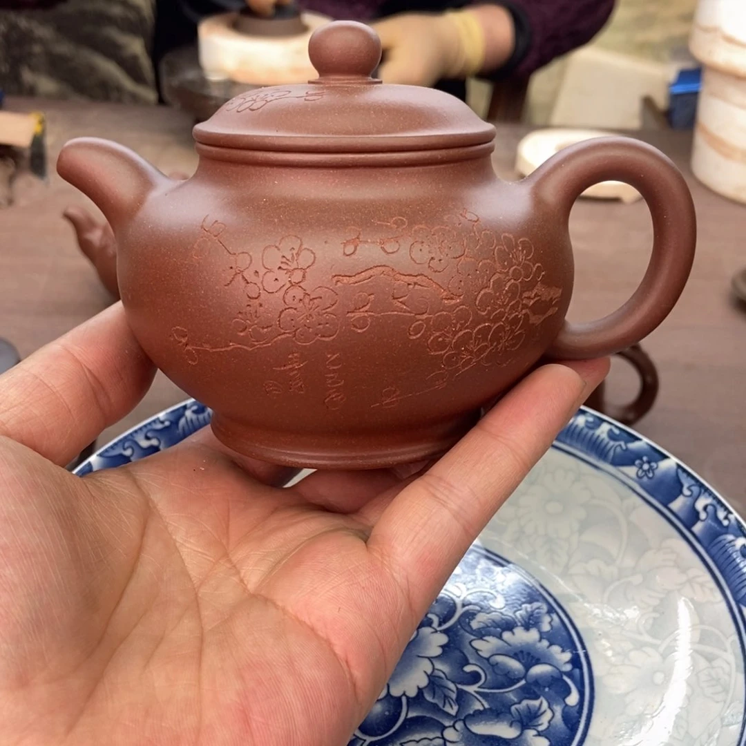 茶壶紫砂全手320 容量宜兴紫砂壶