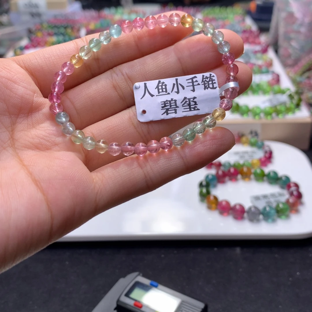 【闪购商品】未镶嵌手串碧玺A70