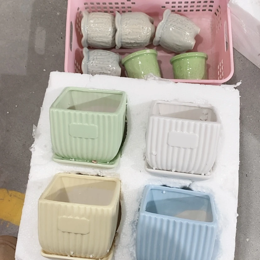 【闪购商品】红陶陶瓷花盆，多肉花盆